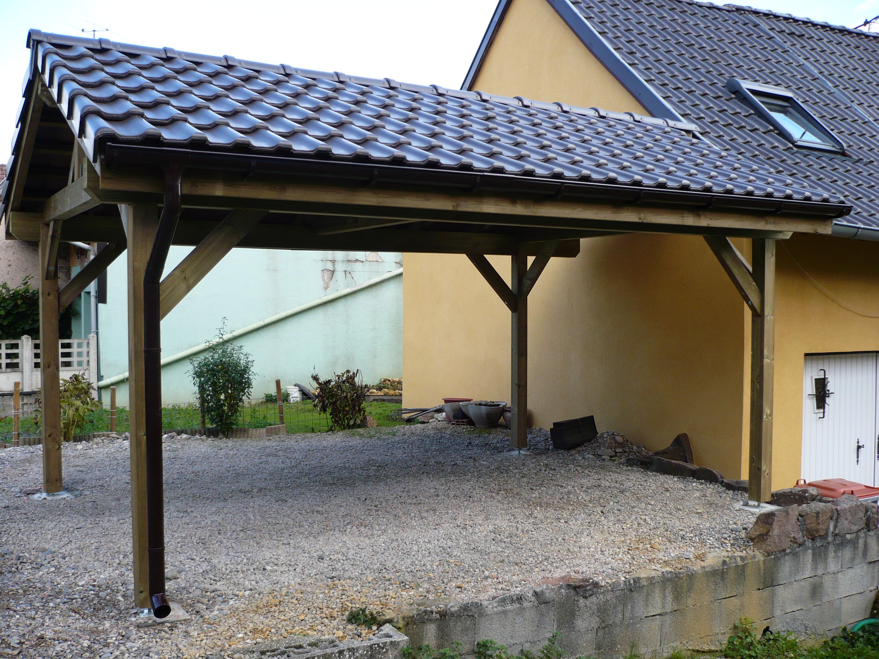 et appentis, posé ou en kit Alsace Terrasse Algolsheim Photos et appentis, posé ou en kit Alsace Terrasse Algolsheim Photos